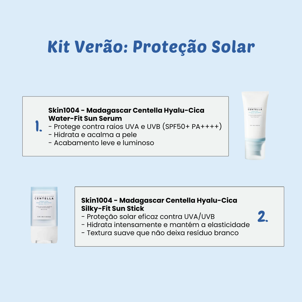 Kit Verão: Proteção Solar