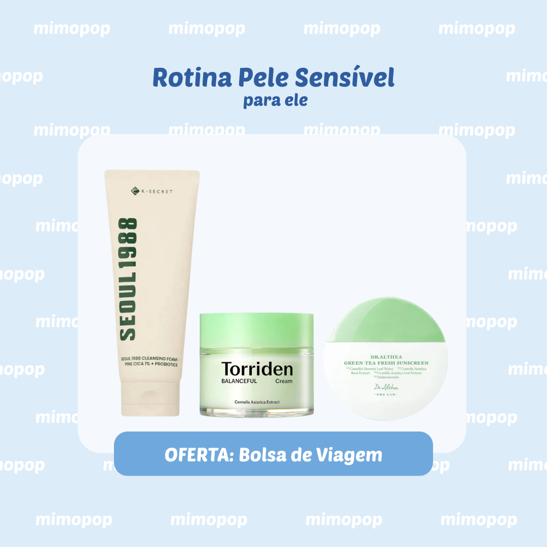Rotina Pele Sensível - para ele