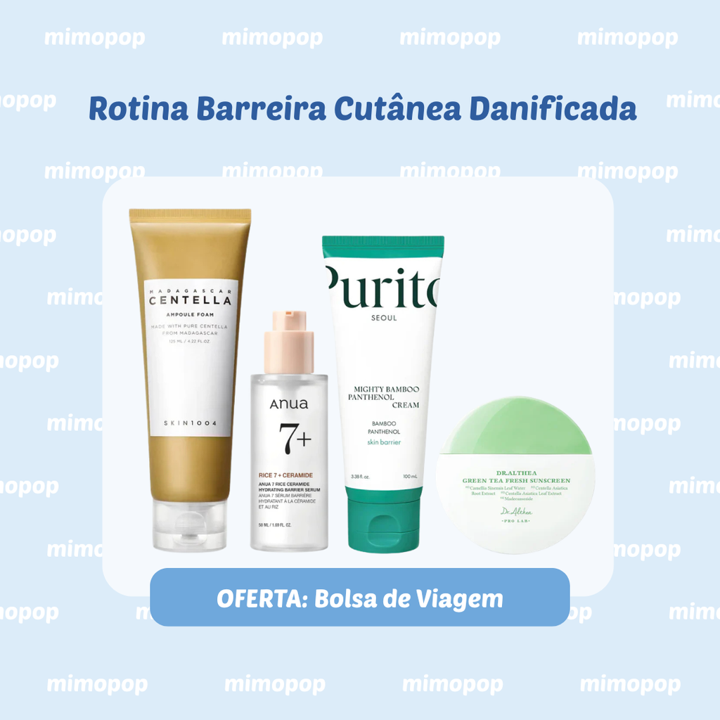Rotina Barreira Cutânea Danificada