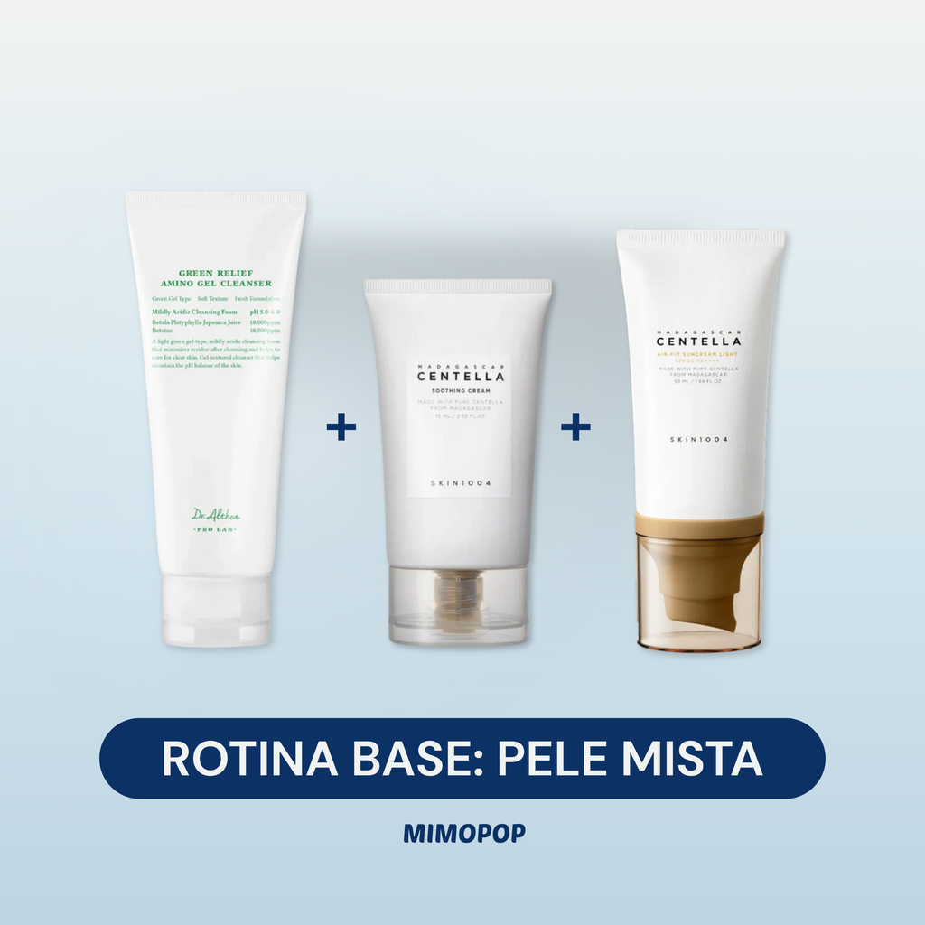 Rotina Base: Pele Mista