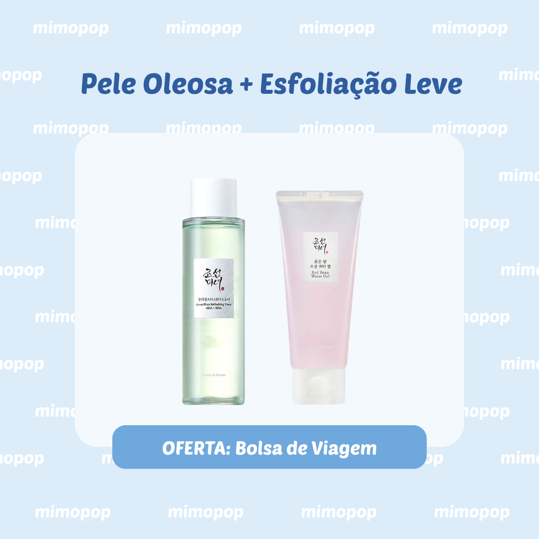 Pele Oleosa + Esfoliação Leve