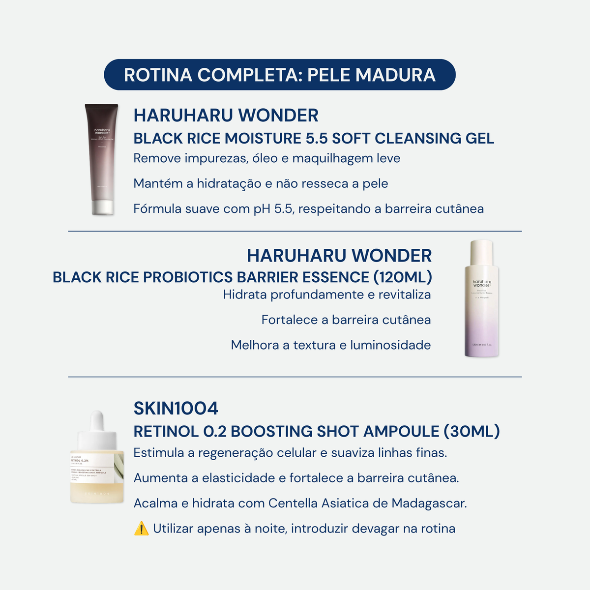 Rotina Pele Madura