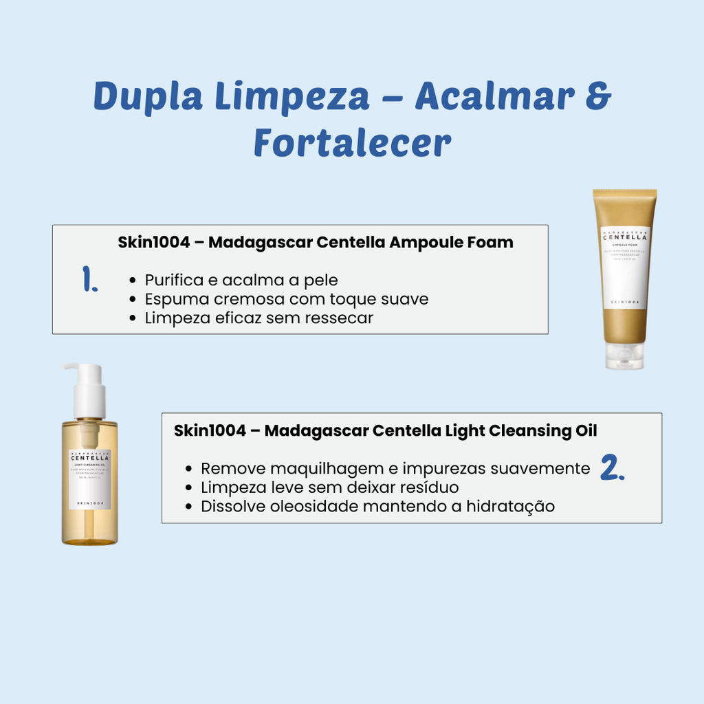 Dupla Limpeza – Acalmar & Fortalecer