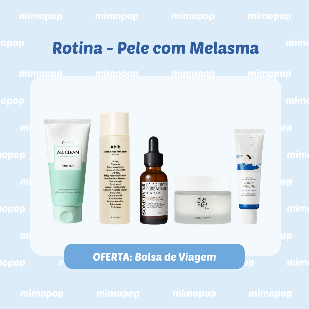 Rotina - Pele com Melasma