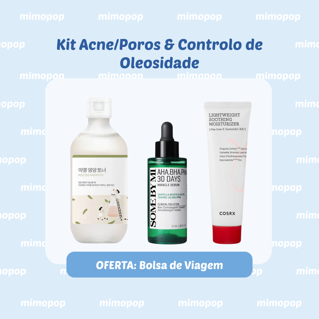 Kit Acne/Poros & Controlo de Oleosidade