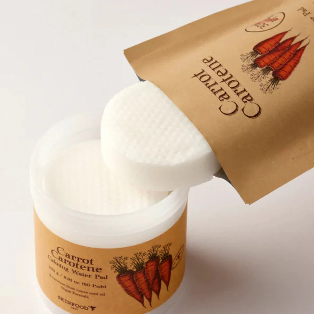 Carrot Carotene Calming Water Pad (60 Pads)